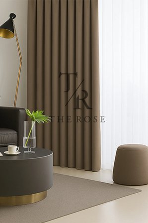 Vizon Blackout, Işık Geçirmez, Karartma Perde, Pilesiz, Lüks, A+ Kalite, Tek Kanat, Güneşlik