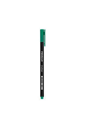 Fineliner Keçeli Kalem 0.4 mm Yeşil (10 Adet)