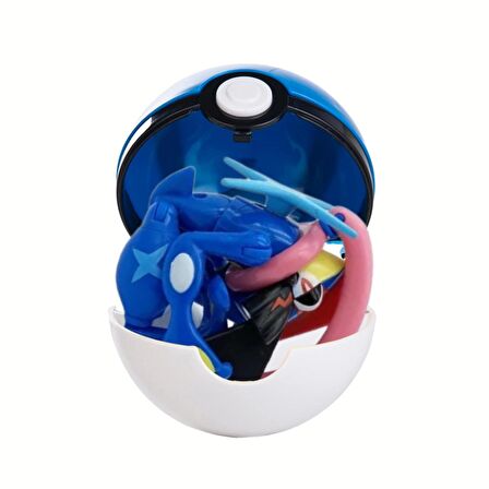 ThreeMB Toys Pokemon Orijinal Lisanslı Elf Topu Ash Greninja - Kutusuz