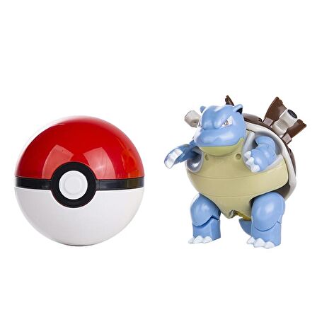 ThreeMB Toys Pokemon Orijinal Lisanslı Elf Topu Blastoise - Kutusuz