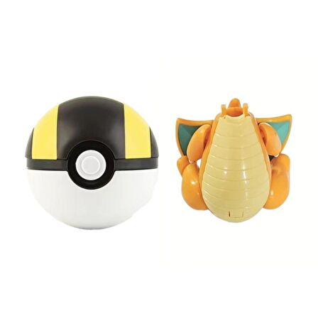 ThreeMB Toys Pokemon Orijinal Lisanslı Elf Topu Dragonite - Kutusuz