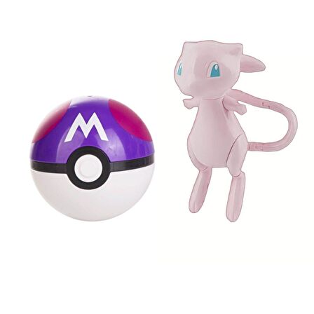 ThreeMB Toys Pokemon Orijinal Lisanslı Elf Topu Mew - Kutusuz