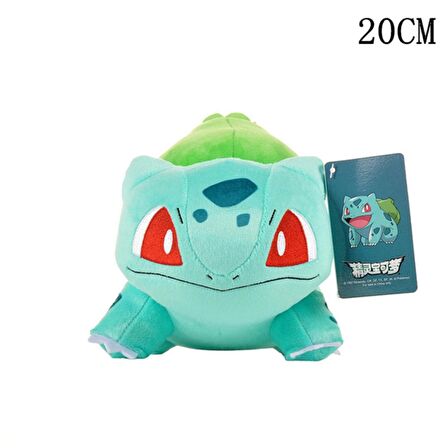 ThreeMB Toys Pokemon Orijinal Lisanslı Peluş Bulbasaur