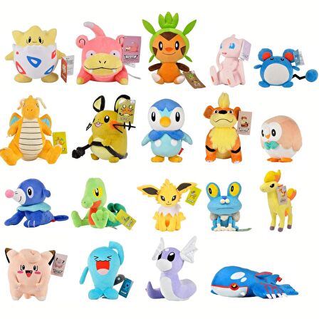 ThreeMB Toys Pokemon Orijinal Lisanslı Peluş Bulbasaur