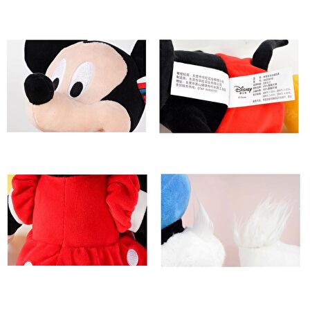 ThreeMB Toys Disney Orijinal Lisanslı Peluş Minnie Mouse