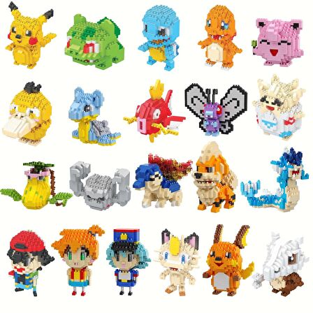 ThreeMB Toys Pokemon 4. Kısım Blok Puzzle Beedrill