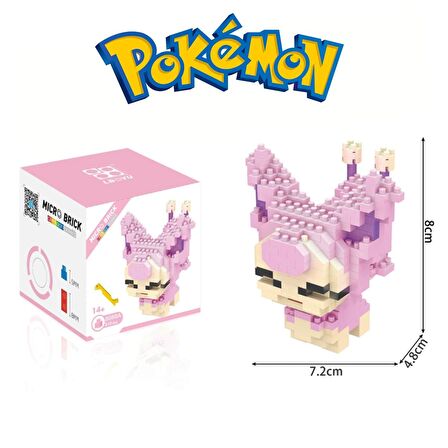 ThreeMB Toys Pokemon 4. Kısım Blok Puzzle Skitty