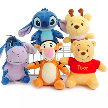 ThreeMB Toys Winnie The Pooh Orijinal Lisanslı Çanta Süsü Arı Winnie