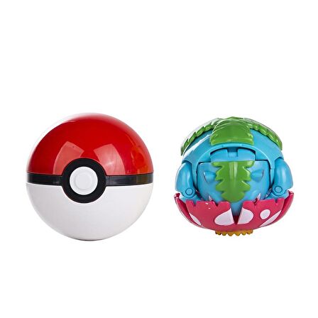 ThreeMB Toys Pokemon Orijinal Lisanslı Elf Topu Venusaur - Kutusuz