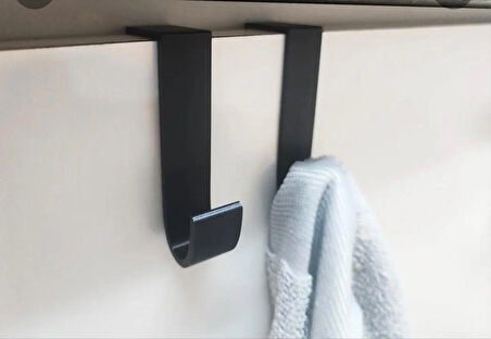 Mutfak Dolabı Çok Amaçlı Askı 6lı(BEYAZ)