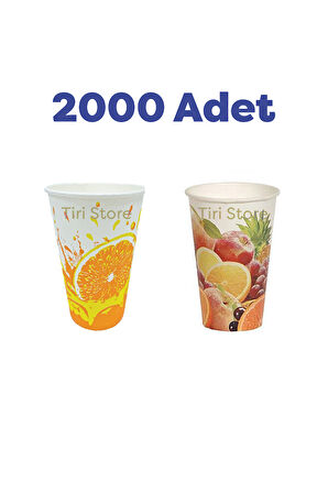 Tiri Store 12 oz Karton Bardak 40 lı 50 Paket Toplam 2000 Adet 5,9 gr