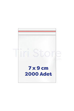 Tiri Store 7x9 Kilitli Poşet 2000 Adet