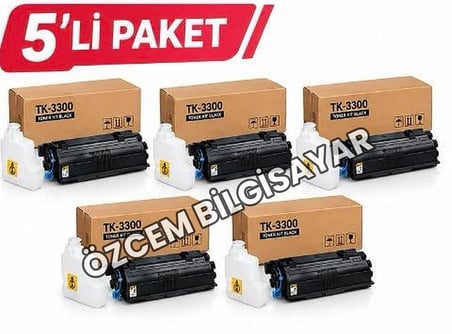 Kyocera Tk-3300 Uyumlu Toner Ecosys Ma4500ıx / Ma4500ıfx Japon Toner 5 Li Paket