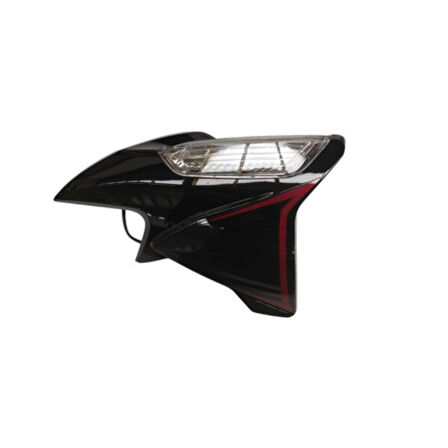 Kuba TK 03 Depo Altı Sağ Kapak Sinyalli Kırmızı