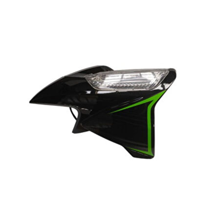 Kuba TK 03 Depo Altı Sağ Kapak Sinyalli Yeşil