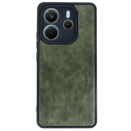 Xiaomi Redmi Note  g Kılıf Aras Deri Kapak - Koyu Yeşil
