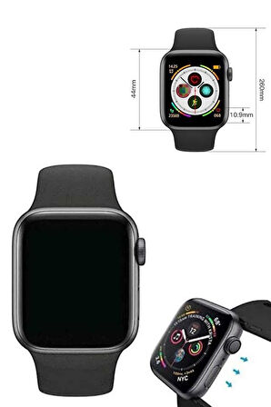 Arama Cevaplayabilen Akıllı Saat Bluetooth Bağlantılı Sosyal Medya Girişli