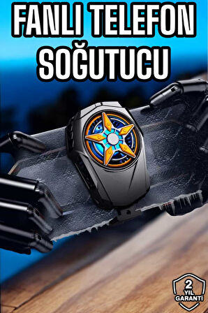 Fanlı Radyatör Soğutucu Telefon Soğutucu Tüm Telefonlara Uyumlu