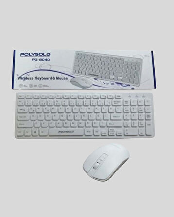 Q Klavye Klavye ve Mouse Seti USB Girişli Kablosuz