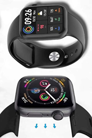 Akıllı Saat Sağlık Takibi ve Akıllı Özelliklerle Donatılmış Modern Akıllı Saat