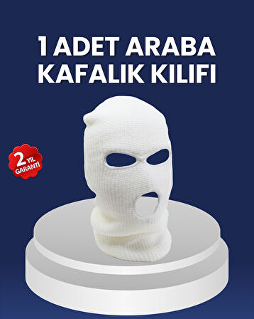 Kolay Takılan Araba Başlık Kılıfı Nefes Alabilir Yün İplik