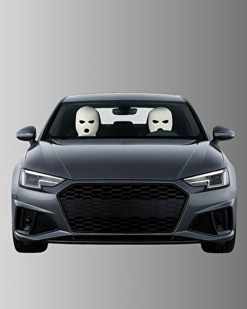 Kolay Takılan Araba Başlık Kılıfı Nefes Alabilir Yün İplik