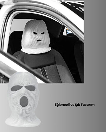 Araba Baş Dayanağı Kılıfı Yumuşak Yün Kumaş Dekoratif