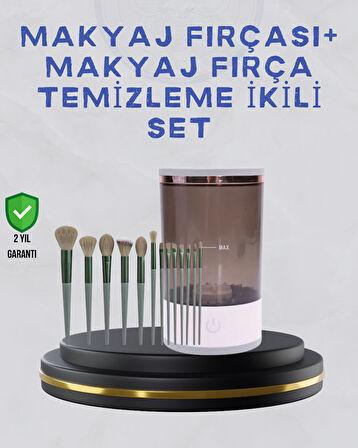Makyaj Fırçası ve Elektrikli Fırça Temizleyici Kampanya Paketi