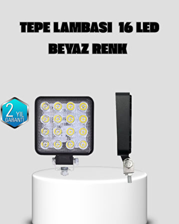 Araç Tipi LED Çalışma Lambası – IP65 Koruma, Alüminyum Kasa, Geniş Görüş Açılı