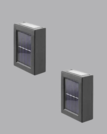 Güneş Enerjili LED Duvar Aydınlatması
