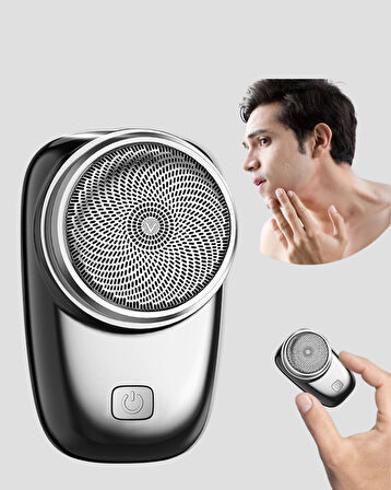 Taşınabilir Şarjlı Mini Tıraş Makinesi – Hassas Kesim, Hızlı Şarj, Kolay Temizlik