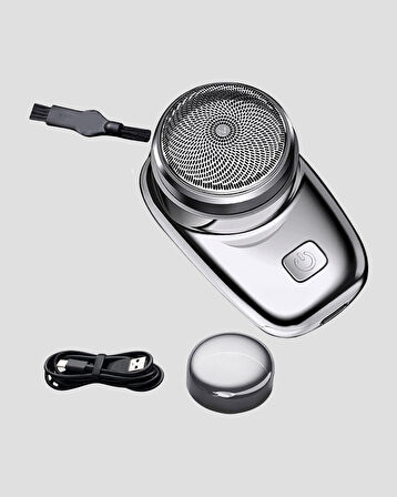 Mini Tıraş Makinesi – Taşınabilir, Şarjlı, Hassas Kesim, Modern ve Dayanıklı Tasarım