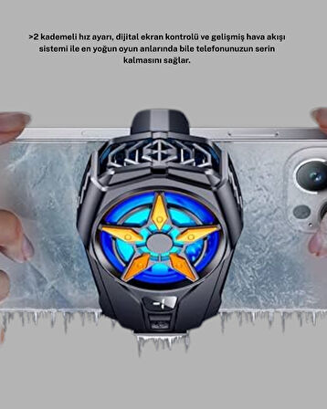 Cep Telefonu Radyatörü Yarı İletken Hızlı Soğutma ve Dijital Ekran Kontrollü