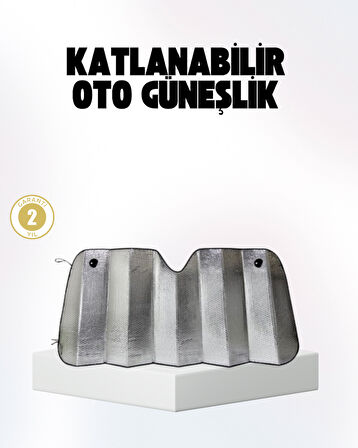 Otomobil Güneşliği – Katlanabilir Tasarım ve Süngerli Isı Yalıtımı