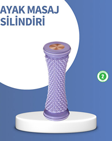 Derin Doku Ayak Masaj Silindiri Plantar Fasiit Topuk Ağrısı İçin