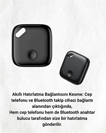 Gelişmiş Konum Takibi Sunan Kompakt Smart Tag | Bluetooth Bağlantısı ve Uzaktan Erişim Özelliğiyle Üstün Performans
