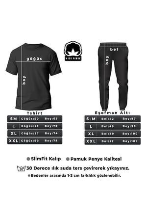 Unisex Ken Kaneki Baskılı 2 Li Eşofman Takımı