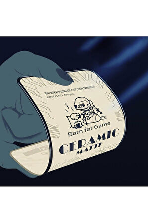 Oppo Reno 4 Mat Tam Full Kaplayan Seramik Nano Cam Ekran Koruyucu