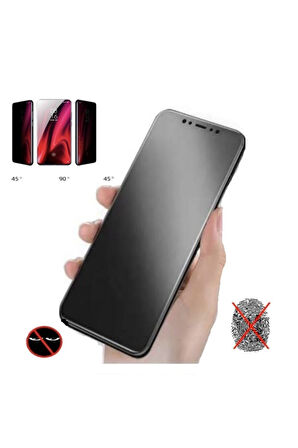 Iphone Xr Mat Hayalet Ekran Gizli Privacy Tam Kaplayan Kırılmaz Cam Seramik Nano Ekran Koruyucu