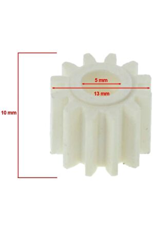Felix Fl157 Mundo Duble Mini Rondo Motor Dişlisi