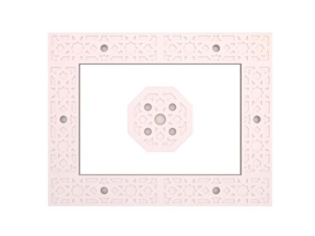 Motifpiyer Motifli Tavan Göbegi Led Spotlu Tmg -14-D-150Cmx200Cm