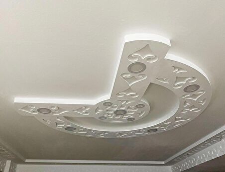 Motifpiyer Motifli Tavan Göbegi Led Spotlu Tmg -54-14 Cap 160Cm
