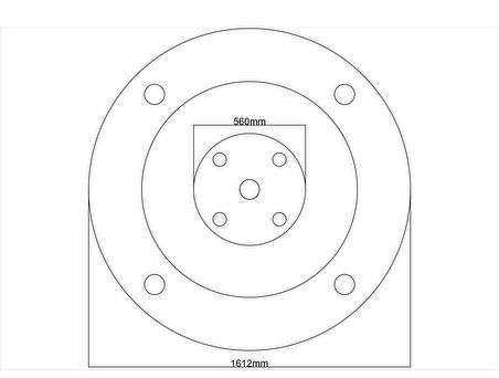 Motifpiyer Motifli Tavan Göbegi Led Spotlu Tmg -54-2 Cap 160Cm