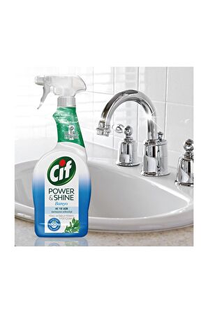 CİF Power & Shine Banyo Sprey Temizleyici 750 ml