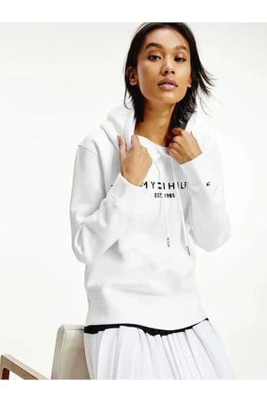 Tommy Hilfiger Bayan Kapşonlu Sweatshirt