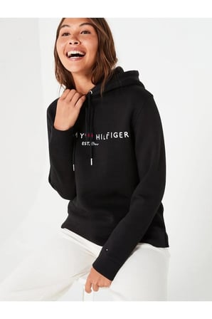 Tommy Hilfiger Bayan Kapşonlu Sweatshirt