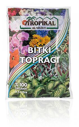 ORGANİK BİTKİ TOPRAĞI TORF KARIŞIMI 2.5 LİTRE