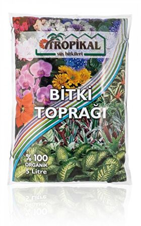 ORGANİK BİTKİ TOPRAĞI TORF KARIŞIMI 5 LİTRE