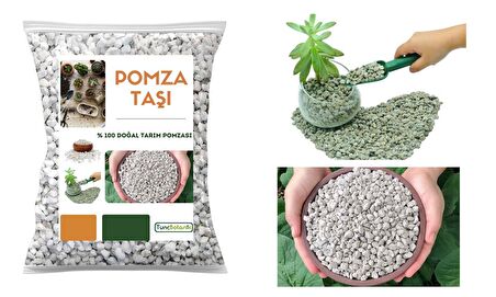 POMZA TAŞI 5 LİTRE 0-3 mm / DOĞAL TARIM POMZASI