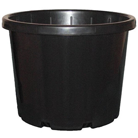 SİYAH ÜRETİM SAKSISI 10 ADET - 15 LT 31 CM